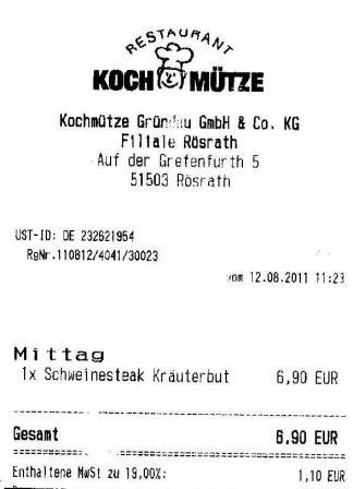 imiu Hffner Kochmtze Restaurant